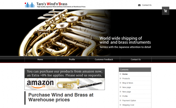 YAMAHA Wind   Brass Instruments   Taro s Wind n Brass